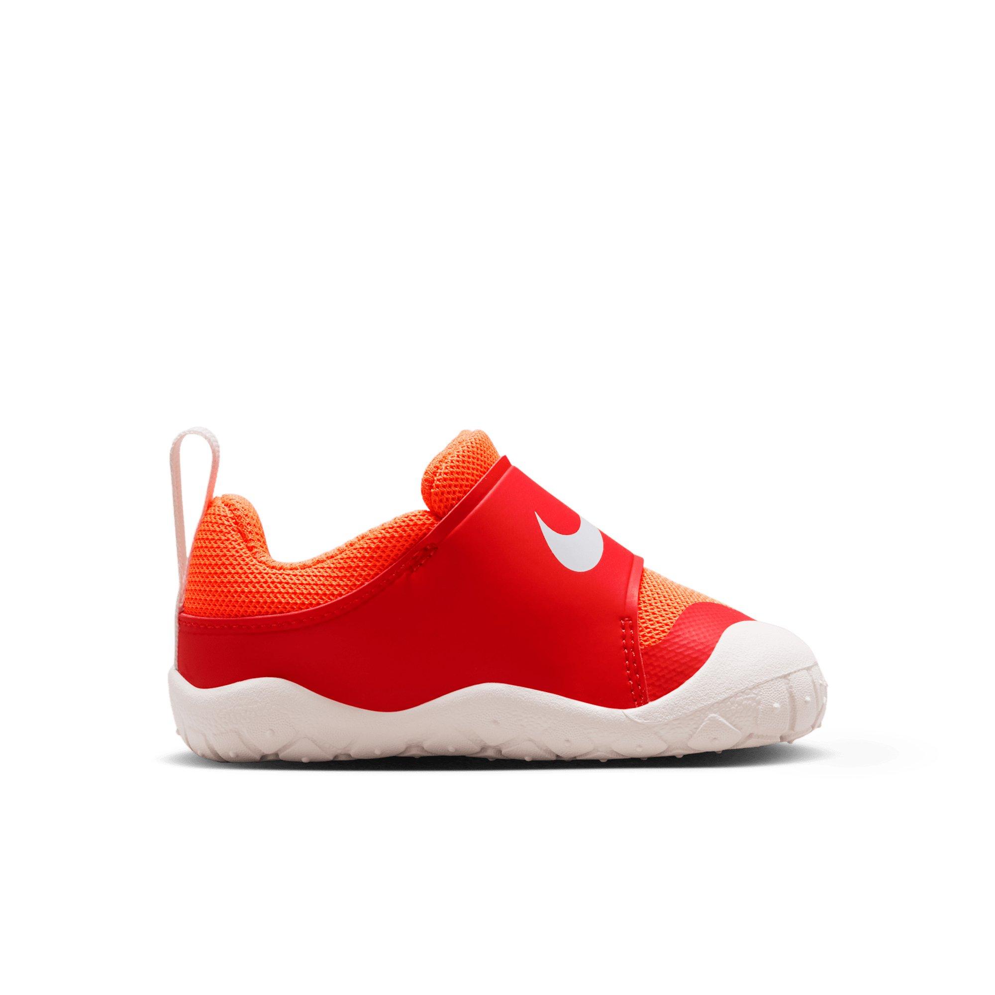 Nike Swoosh 1 Essential "Picante Red/Total Orange/Sail" Preschool Boys' Shoe - RED/ORANGE/SAIL